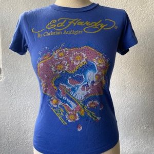 Blue Edhardy T-shirt